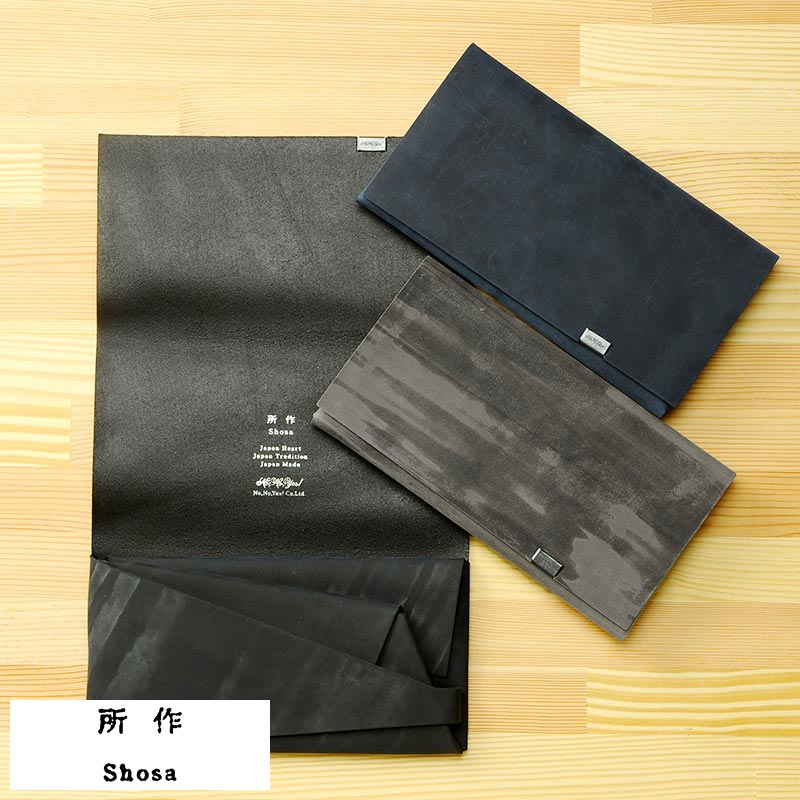 所作 shosa 長財布 革 メンズ オイルヌバック 本革 財布 日本製 和風 薄型 小銭入れあり 大人 男性 薄い おしゃれ スリム ギフト プレゼント 【送料無料】
