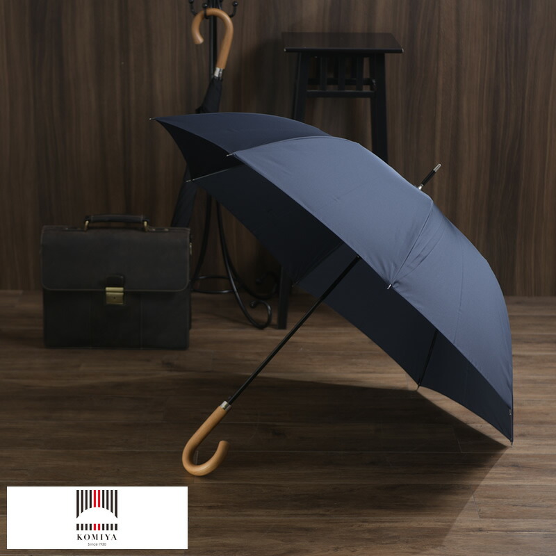 日本製 メンズ 傘 高級 父親 ワンタッチ ラッピング 65cm 国産 男性 雨傘 ジャンプ傘 喜ぶ 通勤