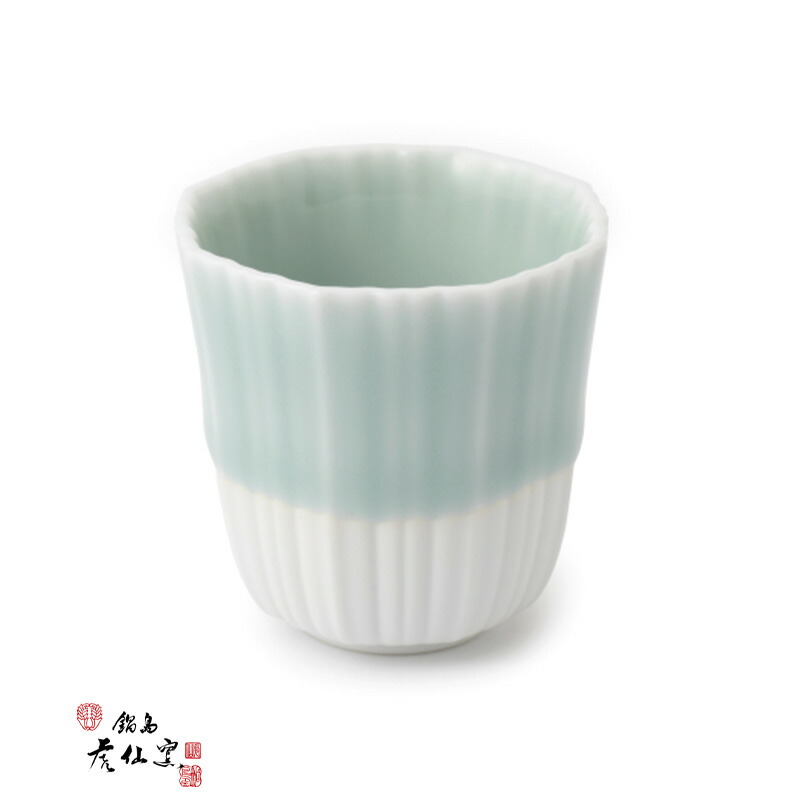 楽天市場】鍋島虎仙窯 鍋島青磁 酒器セット【 徳利 おちょこ