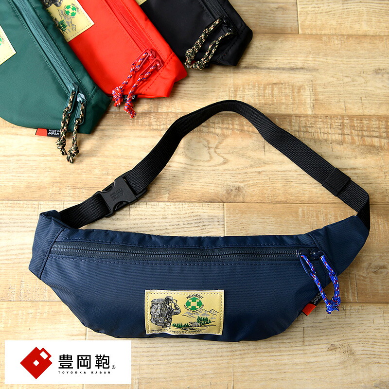 豊岡鞄 × WALK ABOUT ボディバッグ WOODS Flat Body Bag メンズ 男性 ワンショルダーバッグ 日本製 上質 高品質 伝統 おしゃれ カジュアル 【送料無料】