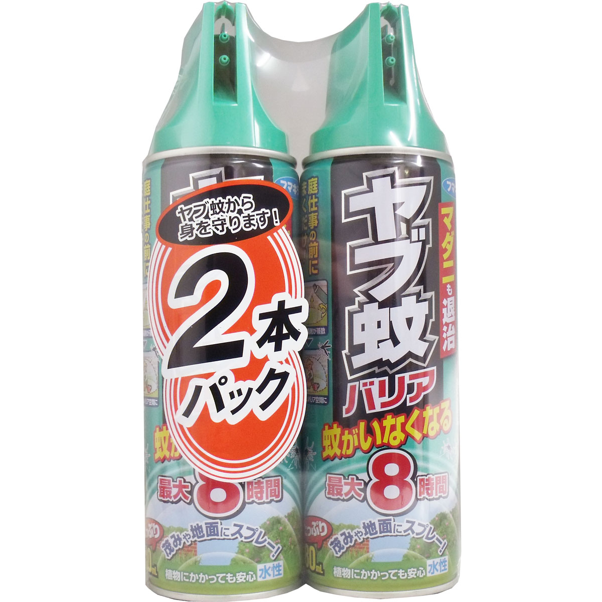 ヤブ蚊バリア ４８０ＭＬ ２本パック x1点 出色