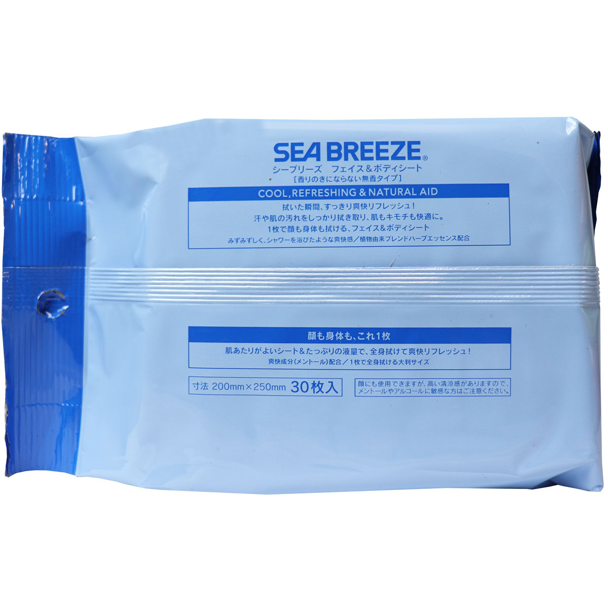 SALE／64%OFF】 エフティ資生堂 シーブリーズ SEA BREEZE フェイスボディシート 無香タイプ 30枚入 ×6個セット qdtek.vn