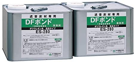 DFボンド5kg×2　建築資材　DIY 楽天市場】フローリング用接着剤・DFボンド（ES-280）低臭タイプ