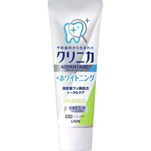 クリニカアドバンテージ＋ホワイトニング　ハミガキ　シトラスミント　130ｇ x60点｜Tough-Z　店