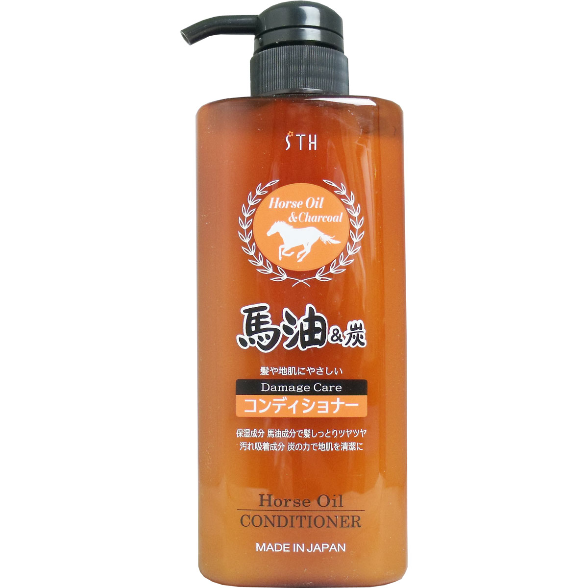 馬油＆炭コンディショナー　600ｍＬx16点｜Tough-Z　店
