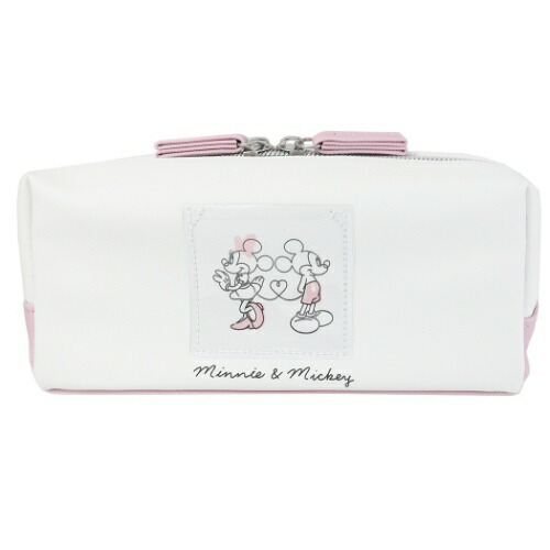 ミッキー ミニー トレンドボックスペンケースクリアpvcポケット付き Tough Z