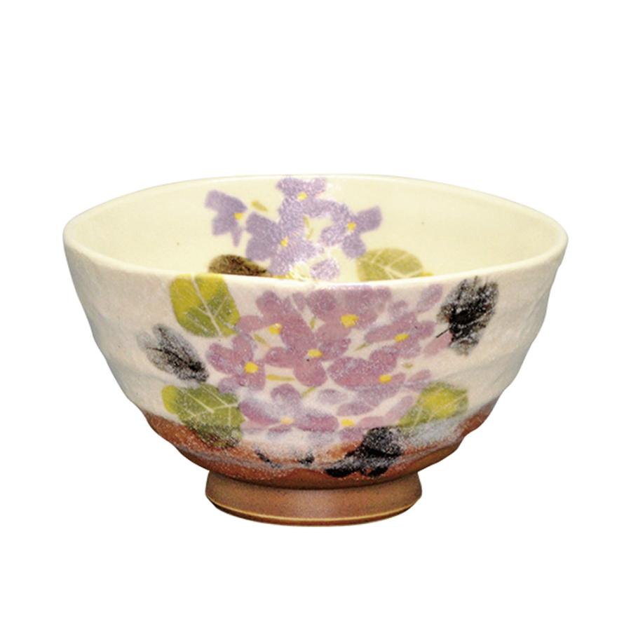 楽天市場】【茶道具】茶碗 仁清 紫陽花 伊坂清香作 （化粧箱
