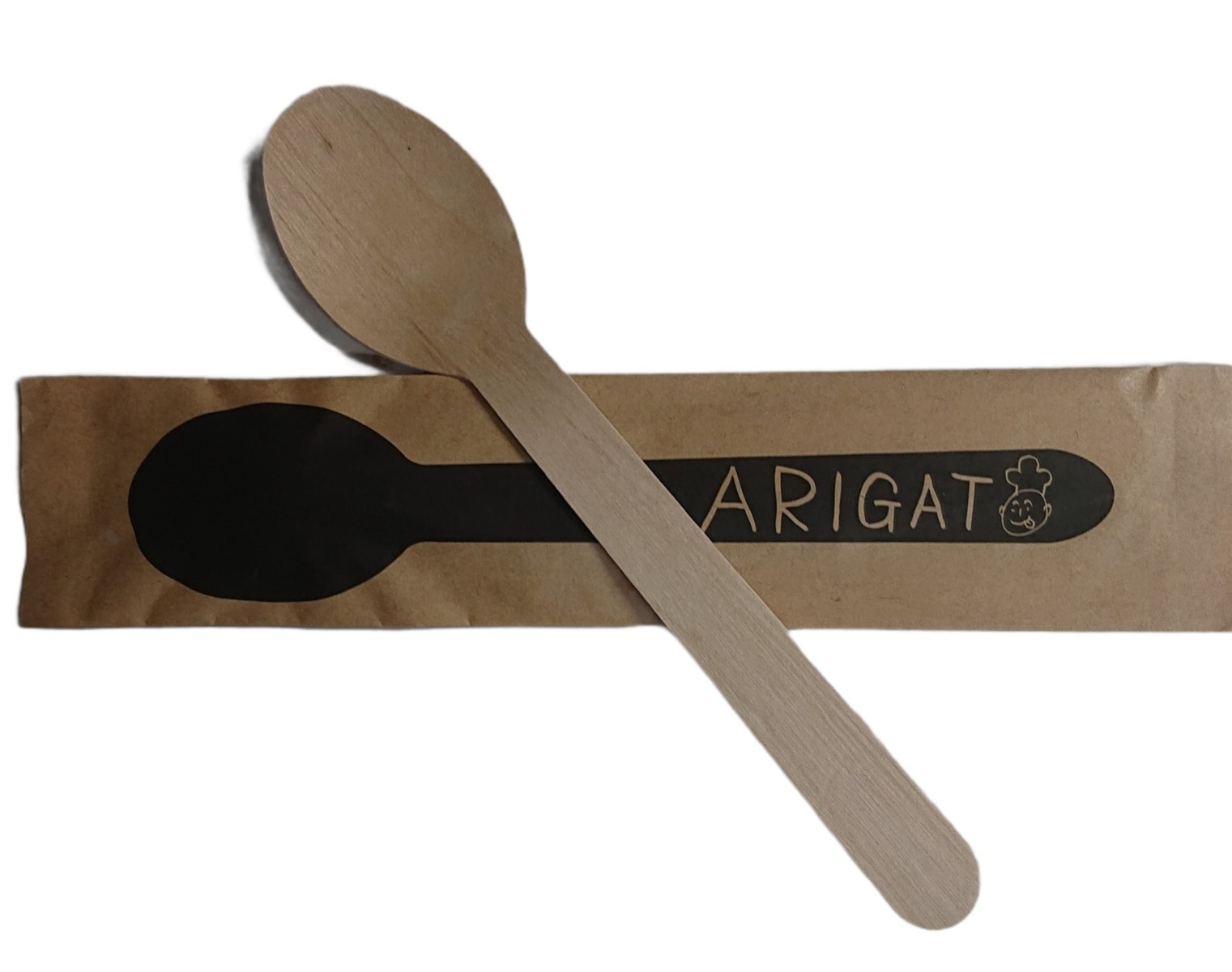 楽天市場 エコスプーン 160 木製スプーン 単袋入 100個 爪楊枝入り レジ袋専門店