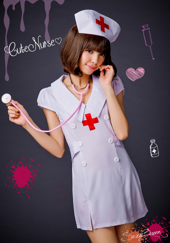 Osharevo Rakuten Global Market Puffy Nipples Straining Nurse Outfit Nurse Cosplay White Nurse 