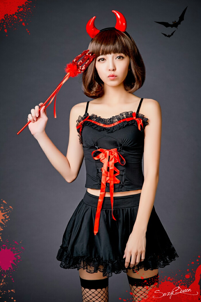 Osharevo Rakuten Global Market Cosplay Devil Little Devil Costume Halloween Devil Demons Evil 6033