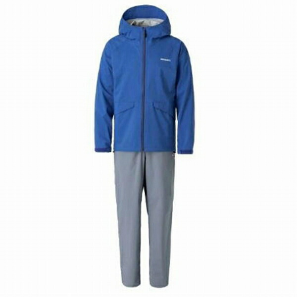 楽天市場】シマノ ベーシック フィッシングレインSTRA-005V 青