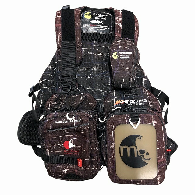 楽天市場】マズメ MZLJ-773 カスタムライフジャケット ブラック