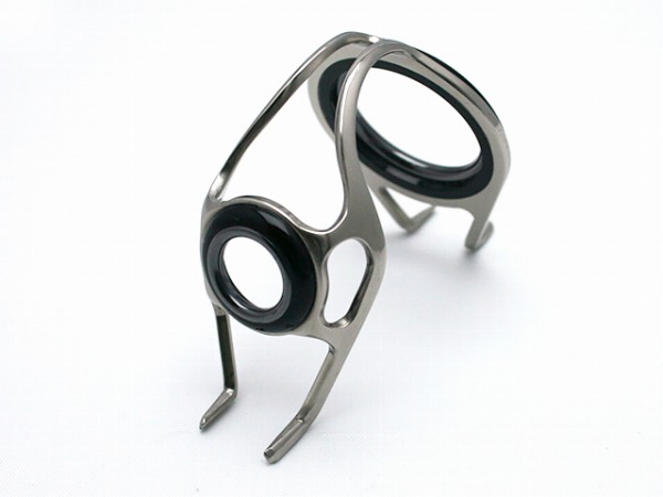 楽天市場】篭定 2連元ガイドSP25-16 装備 メンテナンス ロッドパーツ