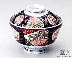 ＼クーポン配布中！／錦小桜５.５蓋丼（直径16.5cm） 美濃焼 食器 うなぎ 鰻 ウナギ 丼ぶり 蒲焼き 土用丑 本格的 業務用 陶器のふる里 trysツ