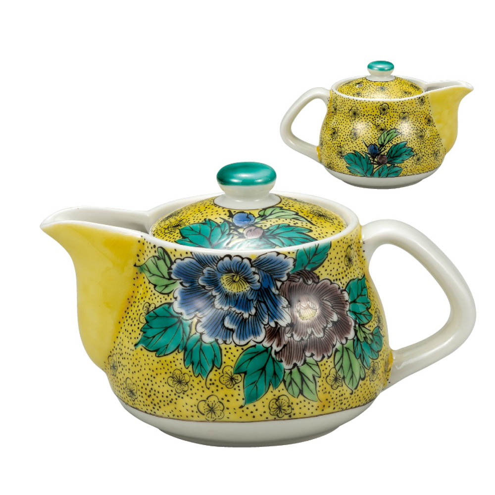 九谷焼　九谷美山 九谷焼】5.2号鉢・古九谷山桜に鳥【九谷美山】｜創亭やぶきた