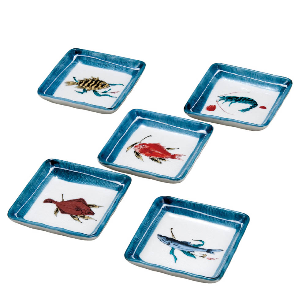 楽天市場】九谷焼 高台皿 鳳凰紋 /泰山窯＜和食器 皿 小皿 人気