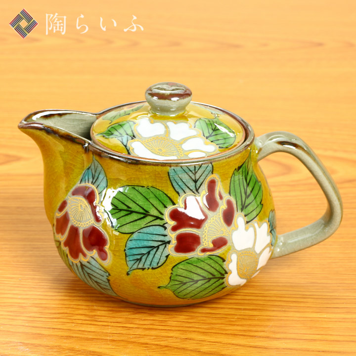 楽天市場】九谷焼 ポット急須 小菊唐草/青郊窯＜和食器 急須 ポット