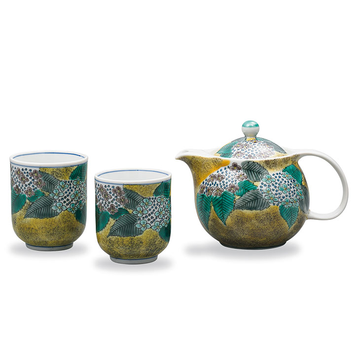 楽天市場】九谷焼 蓋付茶器 吉田屋花鳥＜送料無料＞和食器 茶器 急須