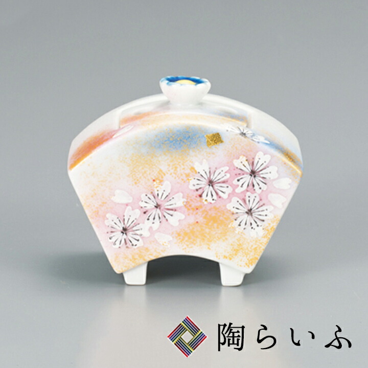 楽天市場】九谷焼 3.5号香炉 本金花詰/真山＜送料無料＞香炉