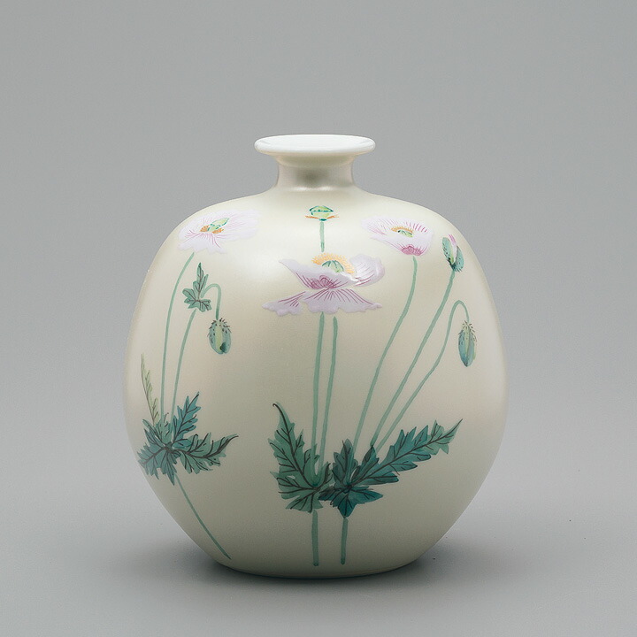 特別セール！　九谷焼　吉田画　花瓶　値下げ中！ 九谷焼 吉田屋 角福 花瓶 壷 - メルカリ