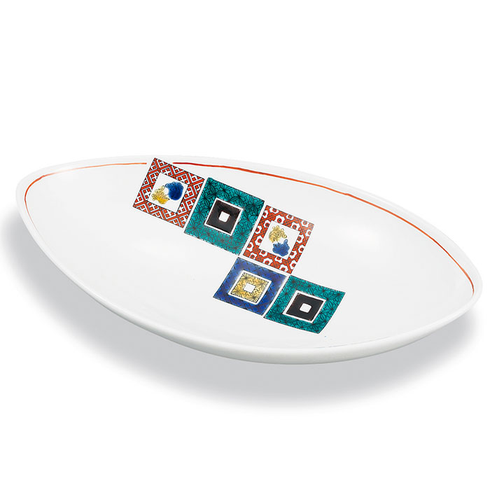 武腰潤 盛器 飾皿 『翡翠 川蝉 カワセミ』 共箱 共布 陶歴付 管理K361 武腰潤 盛器 飾皿 『翡翠 川蝉 カワセミ』 共箱 共布 陶歴付 管理