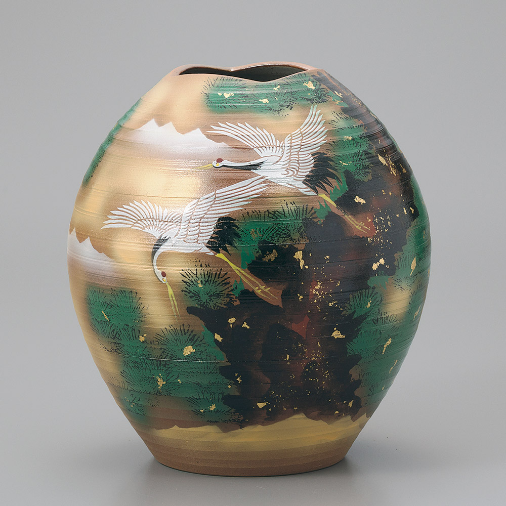 九谷焼 花瓶　吉田屋花鳥（高19.5cm） 楽天市場】九谷焼 花瓶 吉田屋花鳥（高19.5cm） : 九谷焼専門店 和座