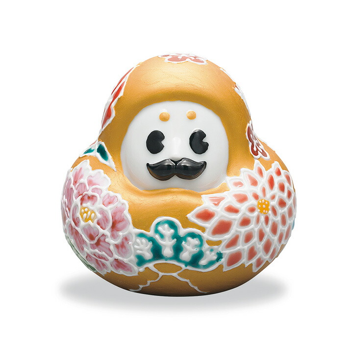 楽天市場】【九谷焼ロディ】 色絵丸紋草花 / 前田敦子 | 置物 縁起物