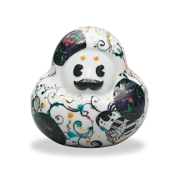 楽天市場】【九谷焼ロディ】 色絵丸紋草花 / 前田敦子 | 置物 縁起物