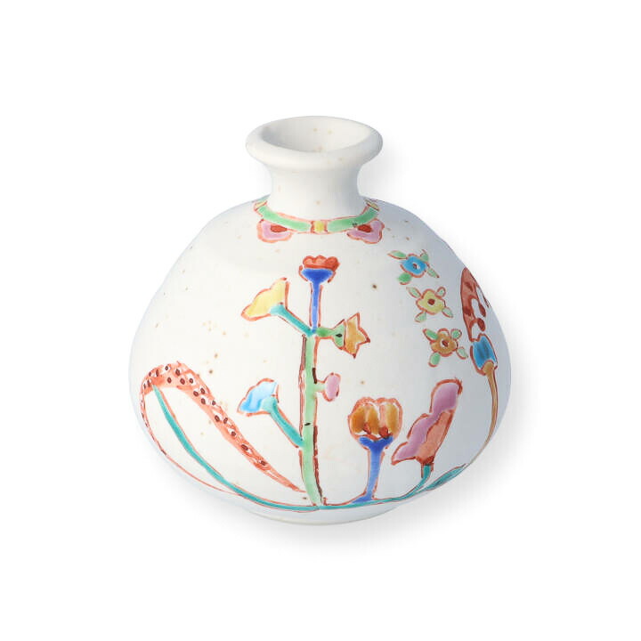 九谷焼 花器 陽だまり 銀舟窯 フラワーベース 花瓶 かわいい おしゃれ 人気 ギフト プレゼント 結婚祝い 引き出物 内祝い 九谷焼 花器 陽だまり 銀舟窯 フラワーベース 花瓶 かわいい おしゃれ