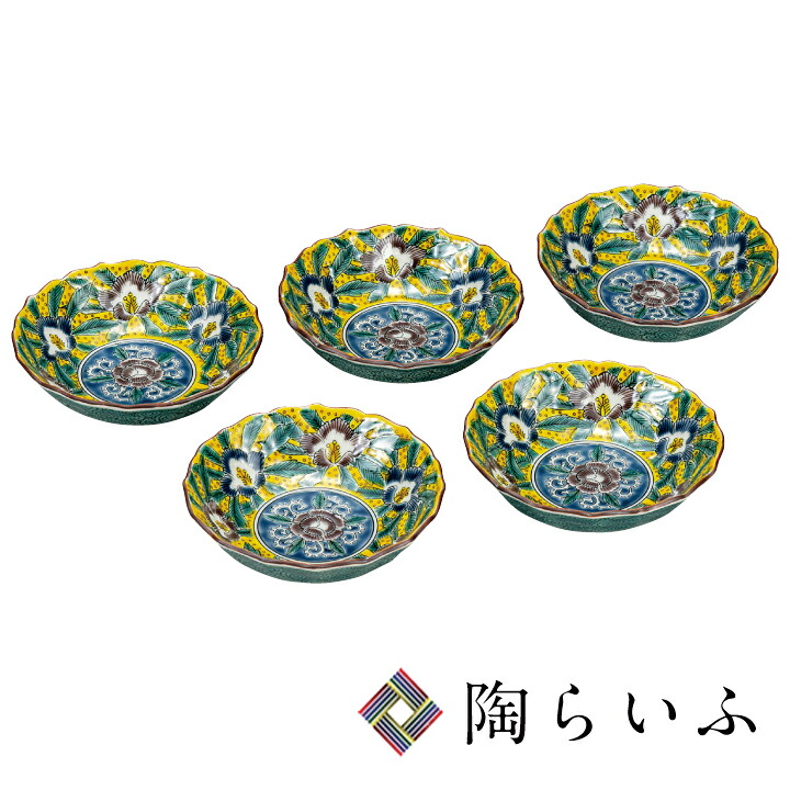 楽天市場】九谷焼 4号小鉢揃 吉田屋絵変り ＜和食器 鉢 小鉢