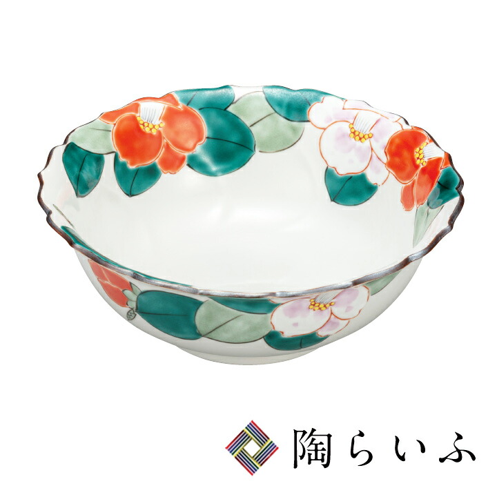 楽天市場】九谷焼 7号鉢 梅文 / 大兼政花翠 ＜送料無料 鉢 盛鉢 菓子鉢