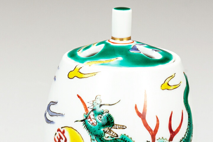 九谷焼 3号豆香炉 竜 川田稔 送料無料 香炉 仏具 人気 ギフト 贈り物 新築祝い 開業祝い 記念品 法人ギフト Mpgbooks Com