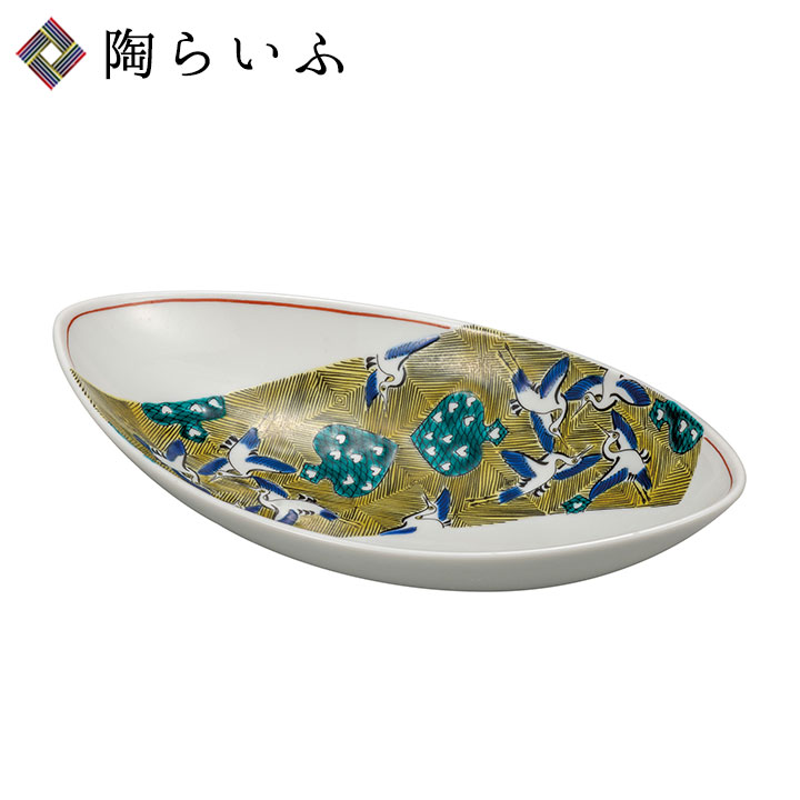 九谷焼 8.5号鉢 古九谷風カルタ / 大志窯 ＜送料無料 和食器 鉢 盛鉢 人気 ギフト 贈り物 結婚祝い/内祝い/お祝い/＞ 化粧箱入り