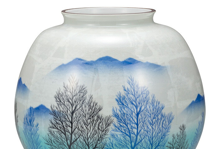 九谷焼 10号花瓶 銀彩木立 送料無料 花瓶 花器 人気 ギフト 贈り物 結婚祝い 内祝い お祝い Fitolab Com Br