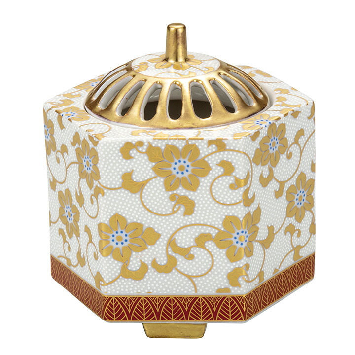 楽天市場】九谷焼 3.5号香炉 青粒鉄仙＜香炉 仏具 人気 ギフト 贈り物