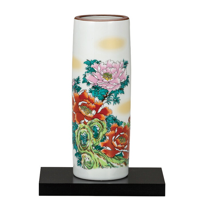 楽天市場】九谷焼 6号花瓶 釉彩 / 博峰窯 ＜送料無料 花瓶 花器 ギフト