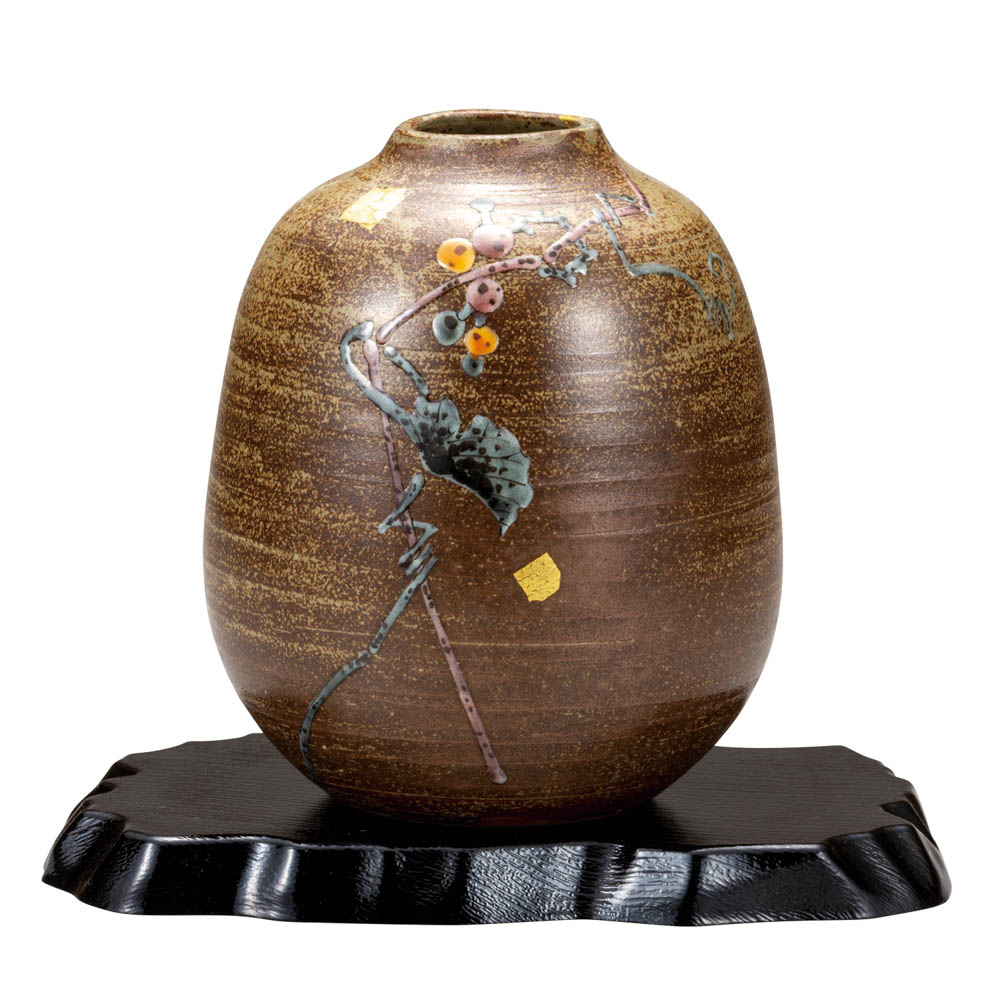 楽天市場】九谷焼 6.5号花瓶 吉田屋花鳥 ＜送料無料＞花器 花瓶