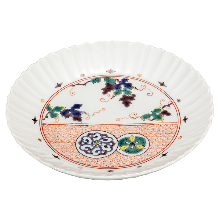 九谷焼　伝統的な日本の大皿 直径約60cm 九谷焼 伝統的な日本の大皿 直径約60cm 楽天市場】九谷焼 4号皿