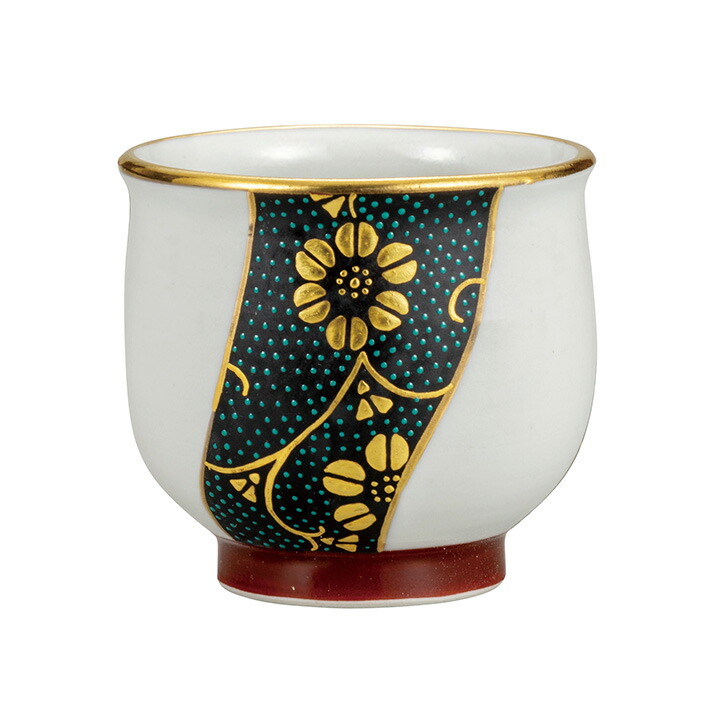 楽天市場】九谷焼 ぐい呑み 本金捻青粒鉄仙 上野真奈美（ぐいのみ