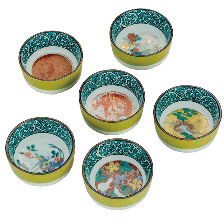 九谷焼 組盃 時代絵 和食器 盃 ぐい呑み おちょこ 酒器 九谷焼 組盃 時代絵 和食器 盃 ぐい呑み おちょこ 酒器 5個セット