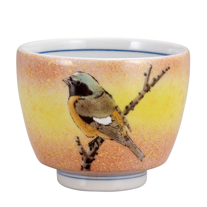 田村星都 九谷焼 梅 ぐい呑み ぐいのみ カップ 【公式通販】