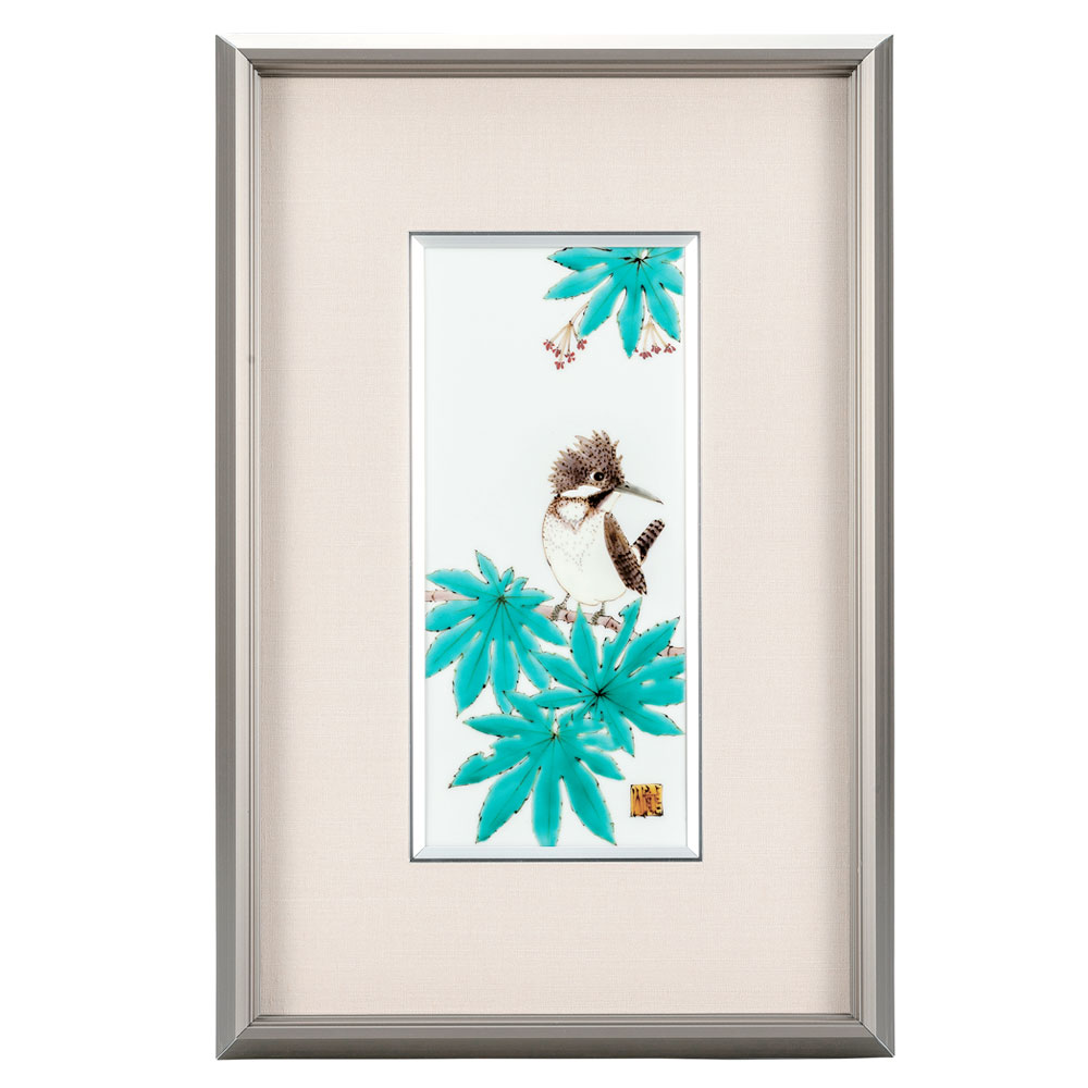 九谷焼  陶額 九谷焼 陶額 雪三雀図 [ 中村陶志人 ]