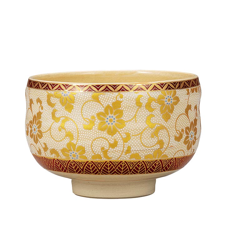 楽天市場】九谷焼 抹茶碗 青粒鉄仙 ＜送料無料 和食器 抹茶茶碗 湯飲み