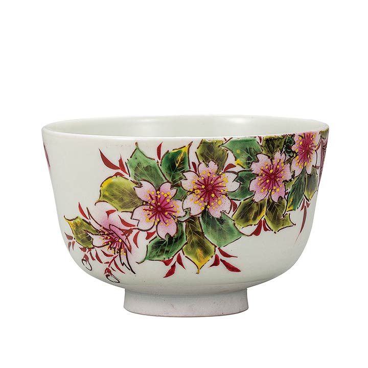 楽天市場】九谷焼 抹茶碗 金雲桜富士 / 福田良則 ＜送料無料＞和