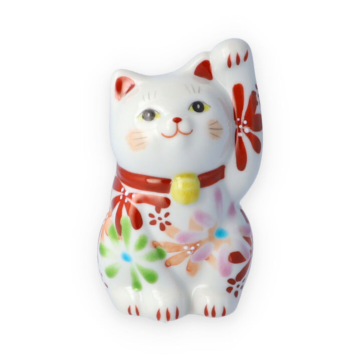 楽天市場】九谷焼 招き猫 LUCKY CATS/青郊窯＜置物 縁起物 招き猫 人気