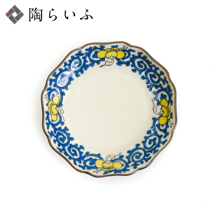 楽天市場】九谷焼 高台皿 鳳凰紋 /泰山窯＜和食器 皿 小皿 人気 ギフト