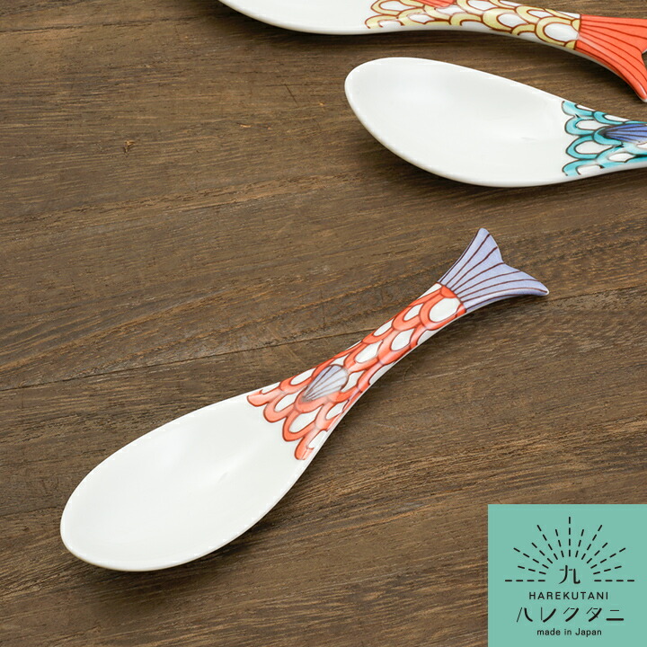 九谷焼　新品　四季の花　レンゲ　5種2セット 九谷焼 レンゲセット 四季の花/青郊窯 和食器 れんげ 人気