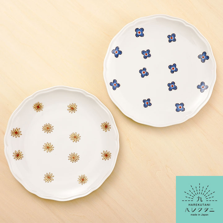 古美術　扇形　皿　九桃献壽図　金蘭手 楽天市場】【生産終了アイテム】堀畑蘭 色絵桃の木 6寸皿 / 九谷焼