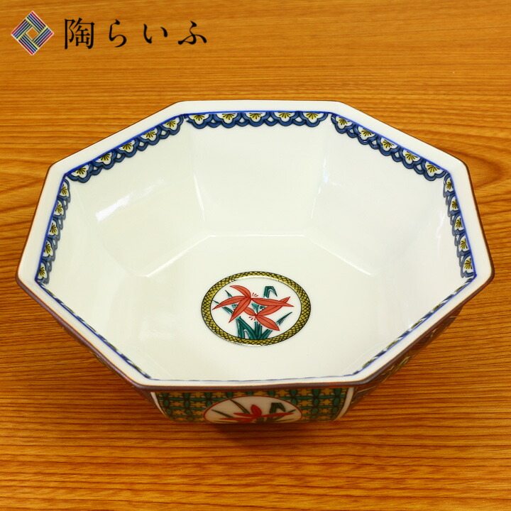 明治期　九谷焼　美山作　菓子器　送料込み1220 明治期 九谷焼 美山作 菓子器 送料込み1220 149527222.jpg