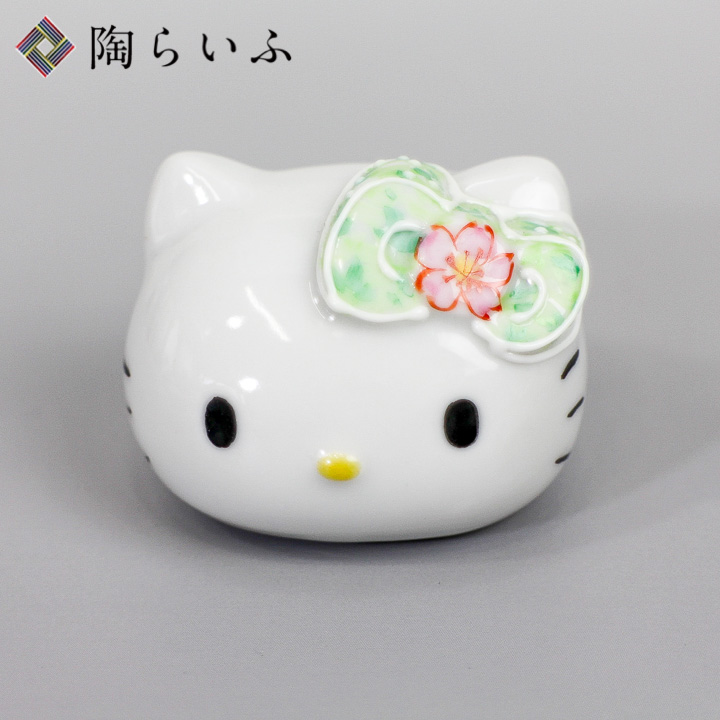 楽天市場】九谷焼 ×ハローキティ テーブルフィギュア（箸置